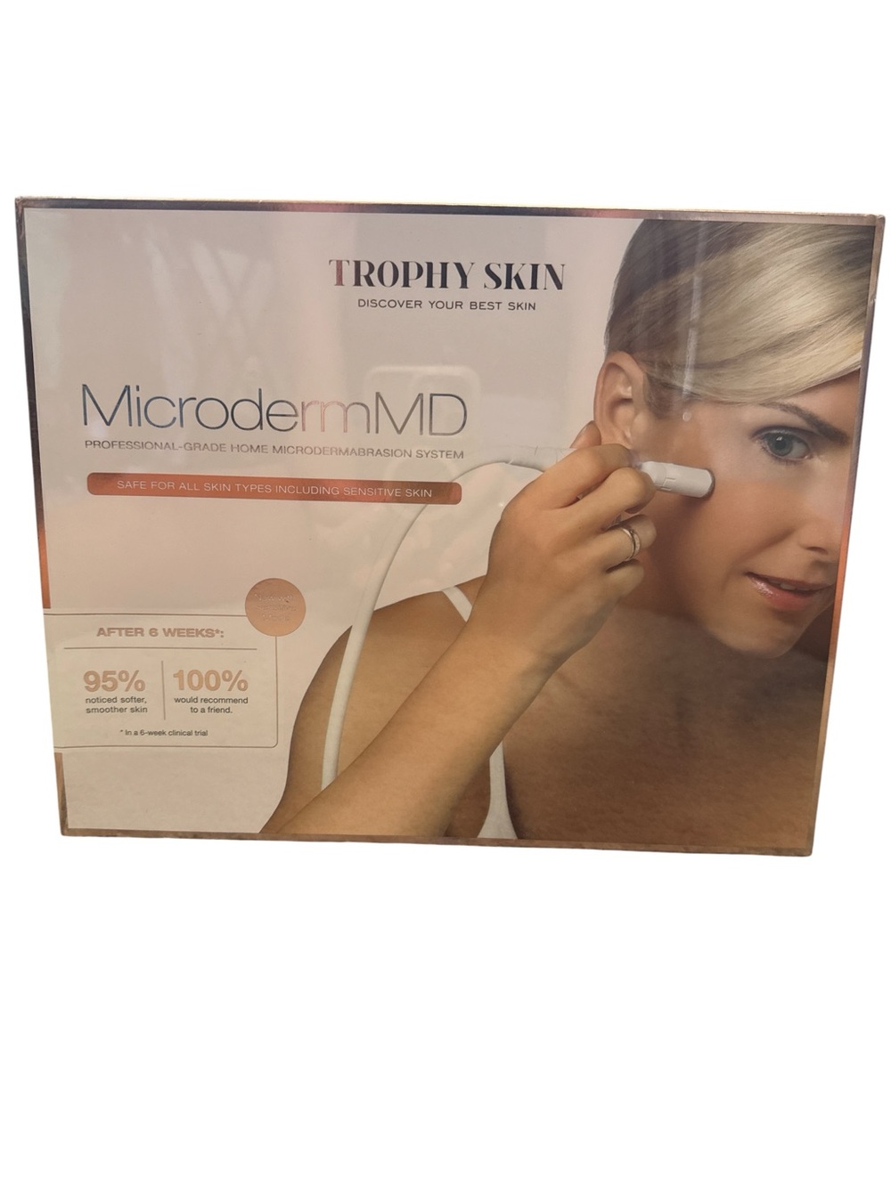 MicrodermMD At-Home Microdermabrasion System - Pink